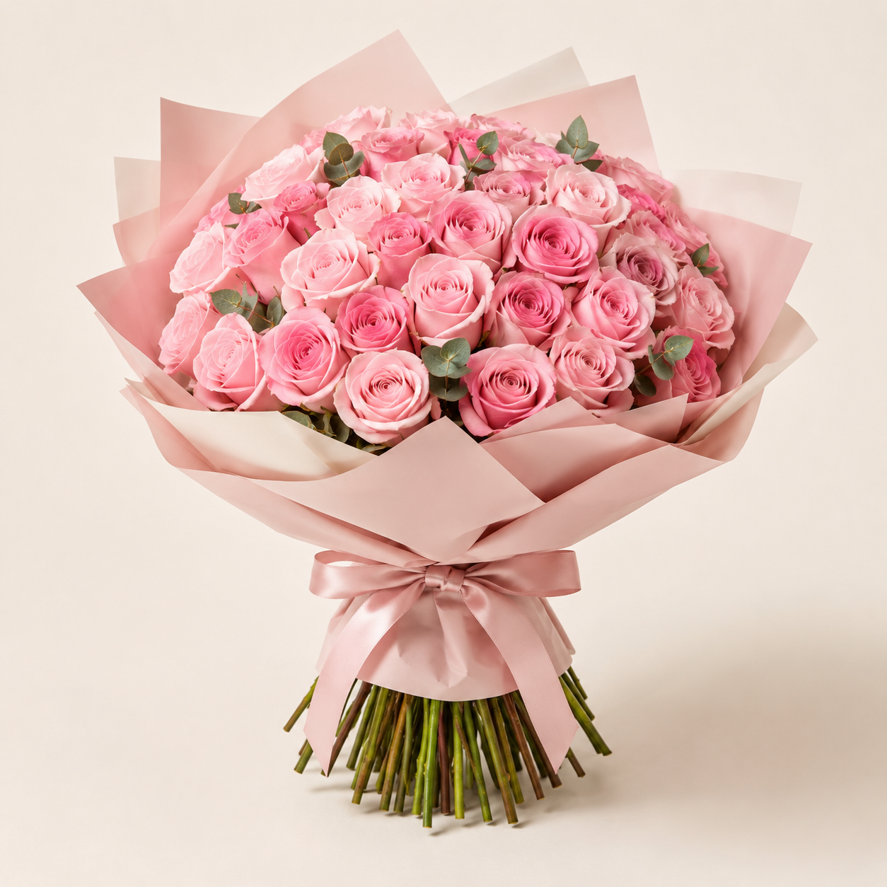 Pink Rose Cloud Bouquet by Ultimate Creations, a premium florist in Fresh Meadows Queens NY