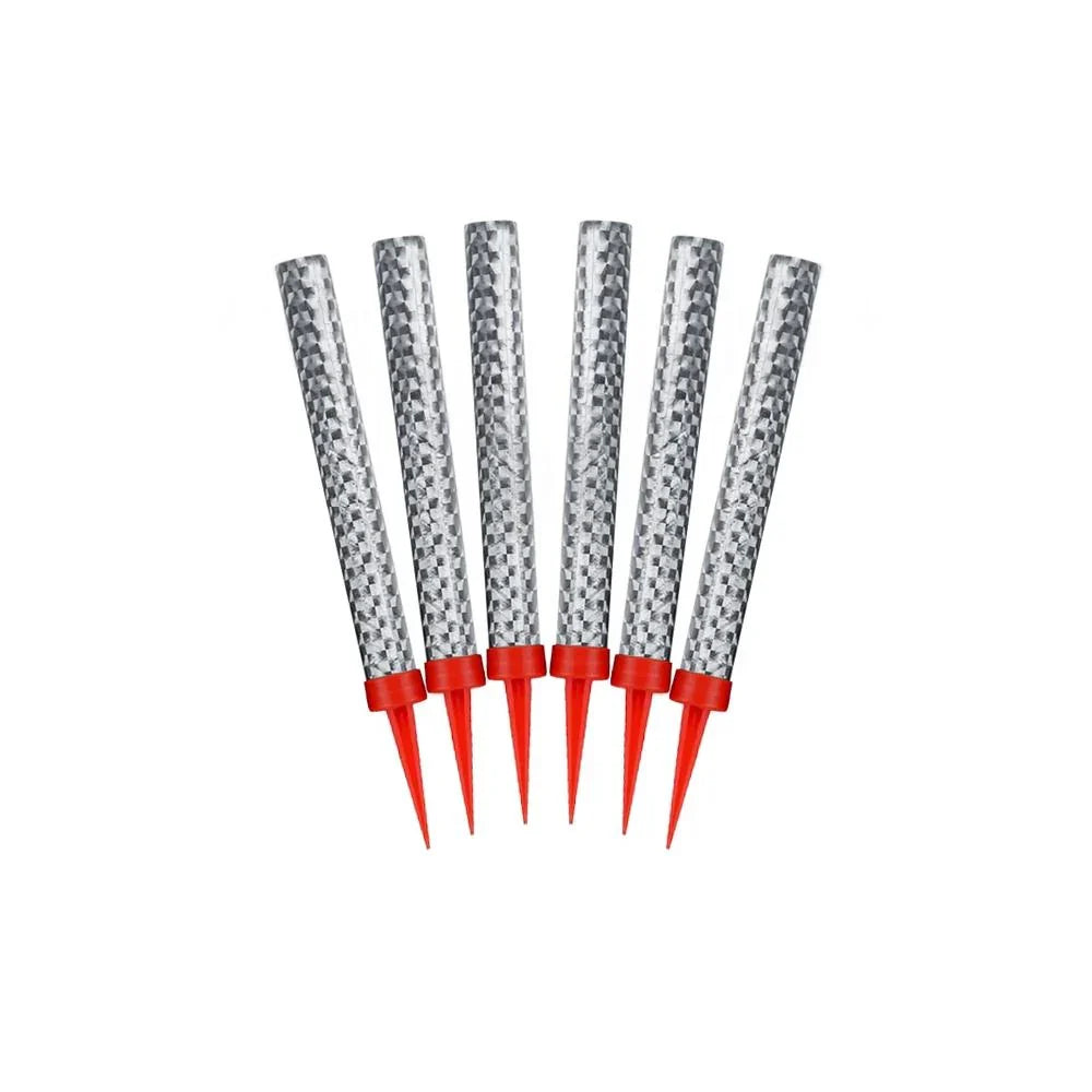 Large Silver Cake Sparklers Sparkler Candles 4 Pack