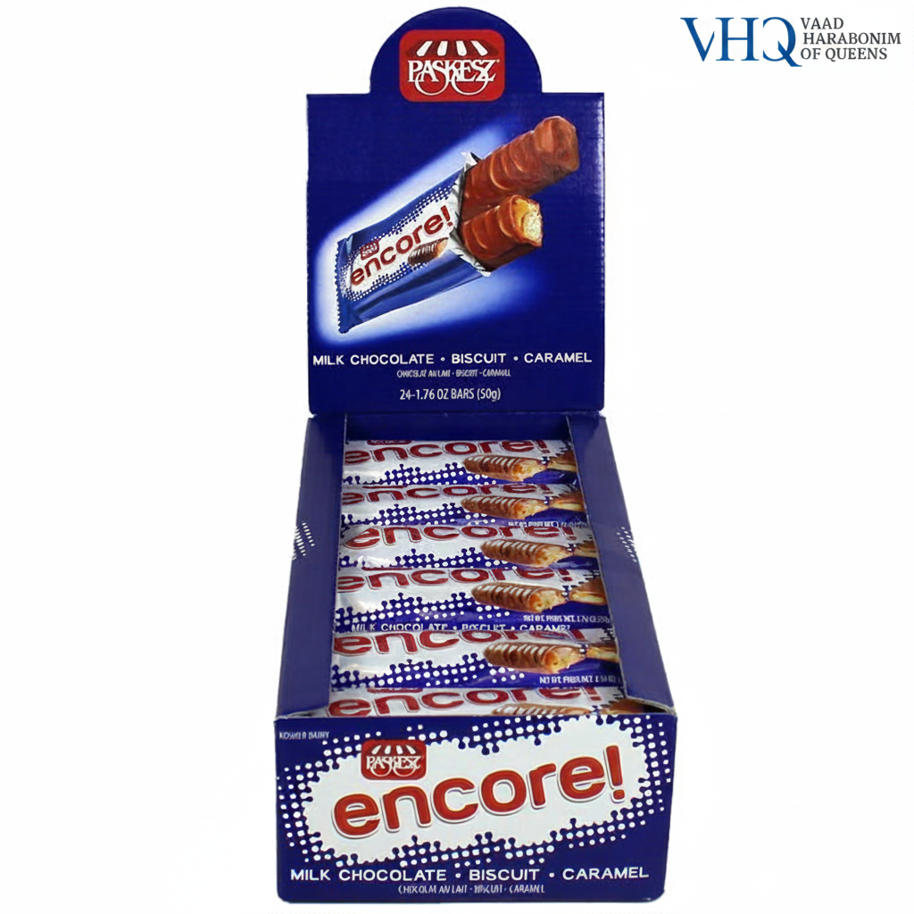 ENCORE BARS - Kosher Certified by VHQ