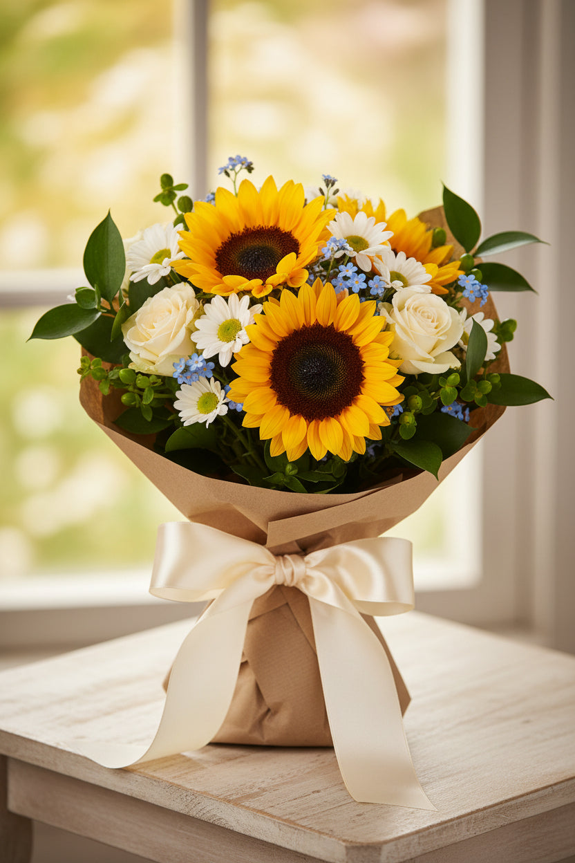 Fresh Mini Bouquet Gift Add-On - VIP real fresh flowers by Ultimate Creations NY
