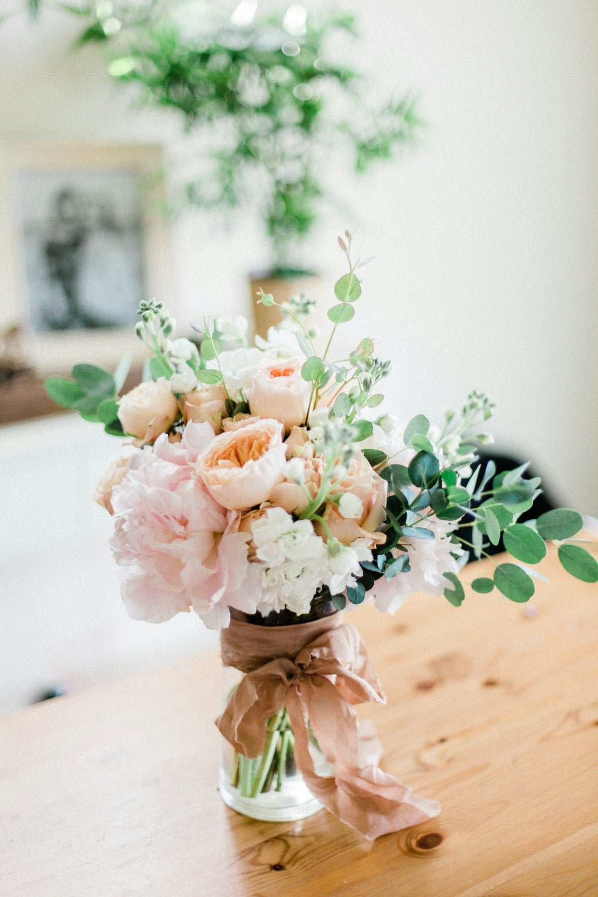 Shabbat Table Floral Centerpiece - Large real fresh flowers by Ultimate Creations NY